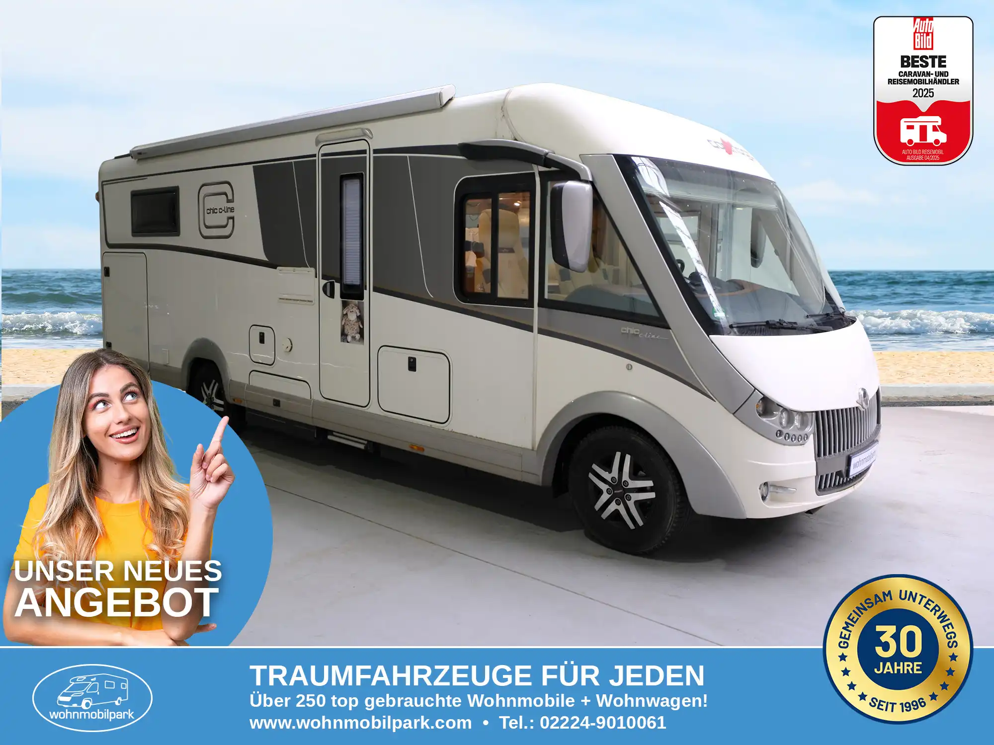 CARTHAGO Chic C-Line I 5.0 QB Integrierter gebraucht kaufen in Bad Honnef